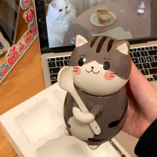 კრეატიული ჭიქა Cat Cup 